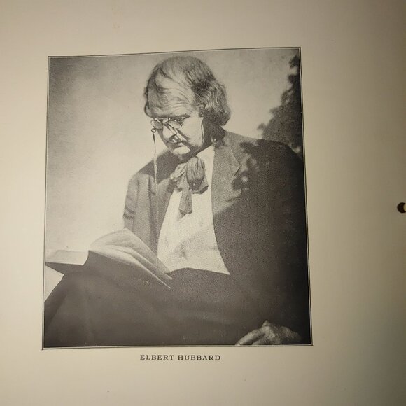 Elbert Hubbards Scrap Book Roycrofters 1923 Leather Bound Edition Hardcover - Picture 6 of 15